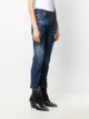 Dsquared2 Schmale Distressed-Jeans