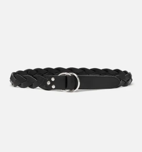 40 Mm Braided Wide Belt