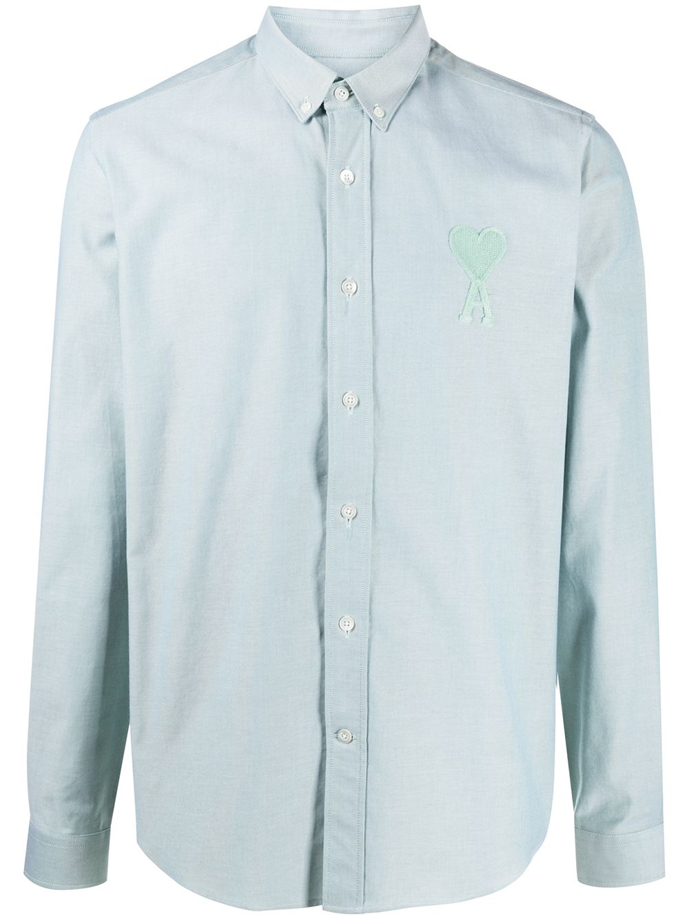 AMI ALEXANDRE MATTIUSSI AMI DE COEUR BUTTON-DOWN SHIRT