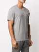 AMI Paris T-Shirt mit Logo-Stickerei