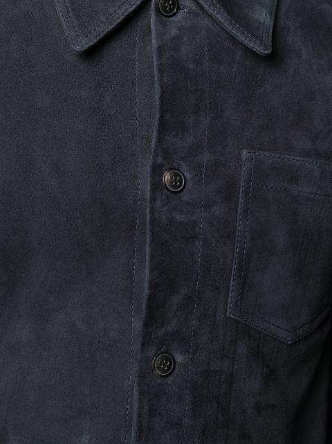 ami suede overshirt