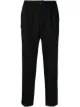 Image 1 of AMI Paris elasticated waist cropped fit trousers