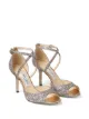 Image 2 of Jimmy Choo Emsy 85mm glow-in-the-dark glitter sandals