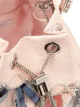 Jimmy Choo شنطة بطبعة زهور