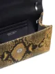 Jimmy Choo Bohemia snakeprint leather clutch