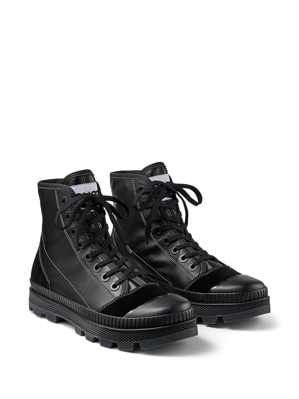 фото Jimmy choo nord leather combat boots