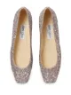 Jimmy Choo Modell glitter flats