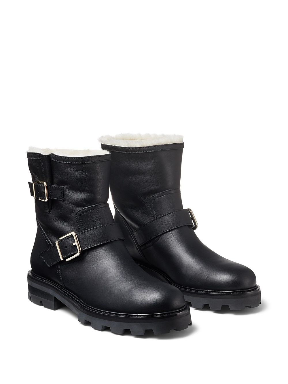 Image 2 of Jimmy Choo shearling-lined Youth II boots