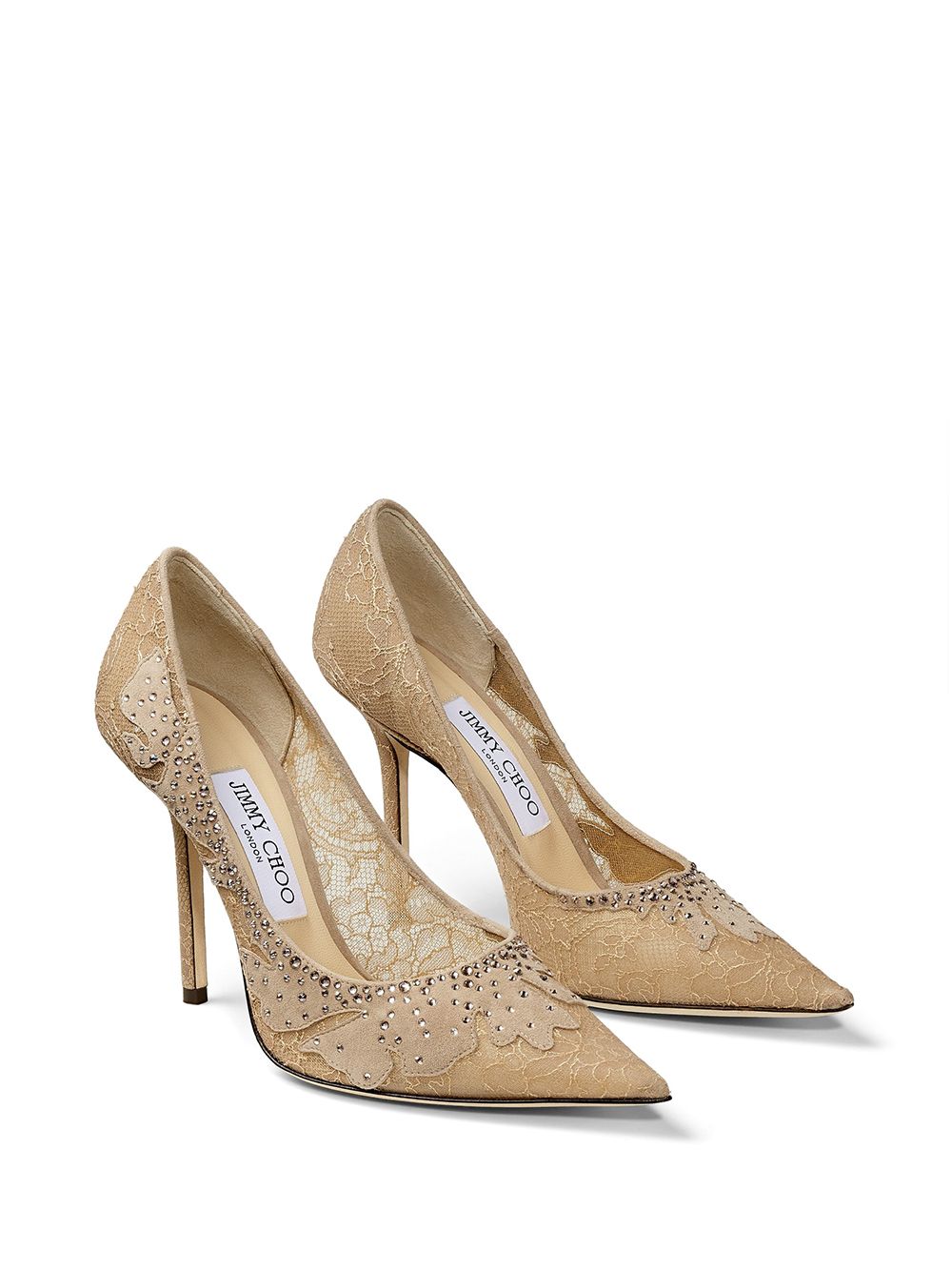 фото Jimmy choo кружевные туфли-лодочки love 100