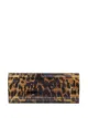 Image 1 of Jimmy Choo leopard-print Sweetie clutch