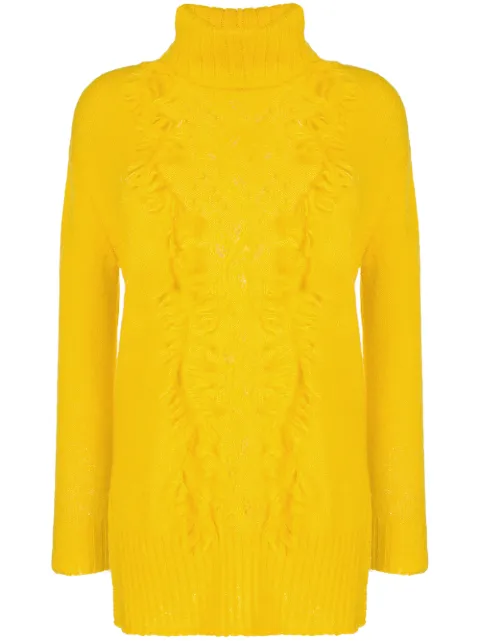 Onefifteen ruffle knit jumper