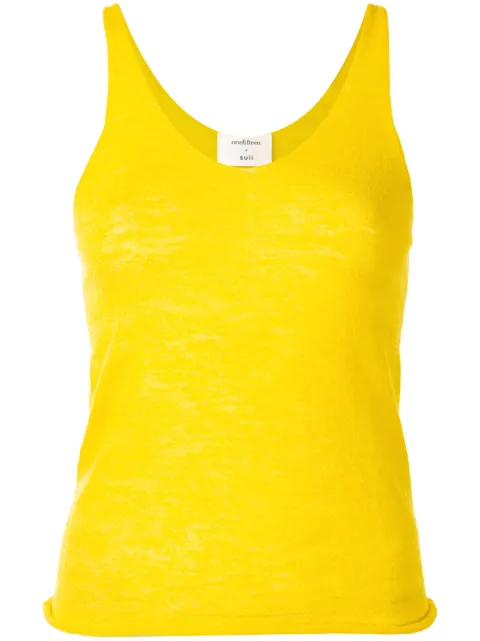 Onefifteen fine knit tank top