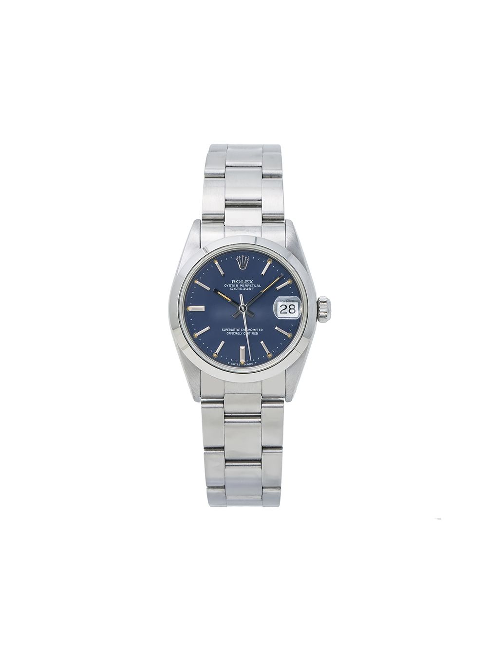 фото Rolex наручные часы datejust pre-owned 31 мм 1980-х