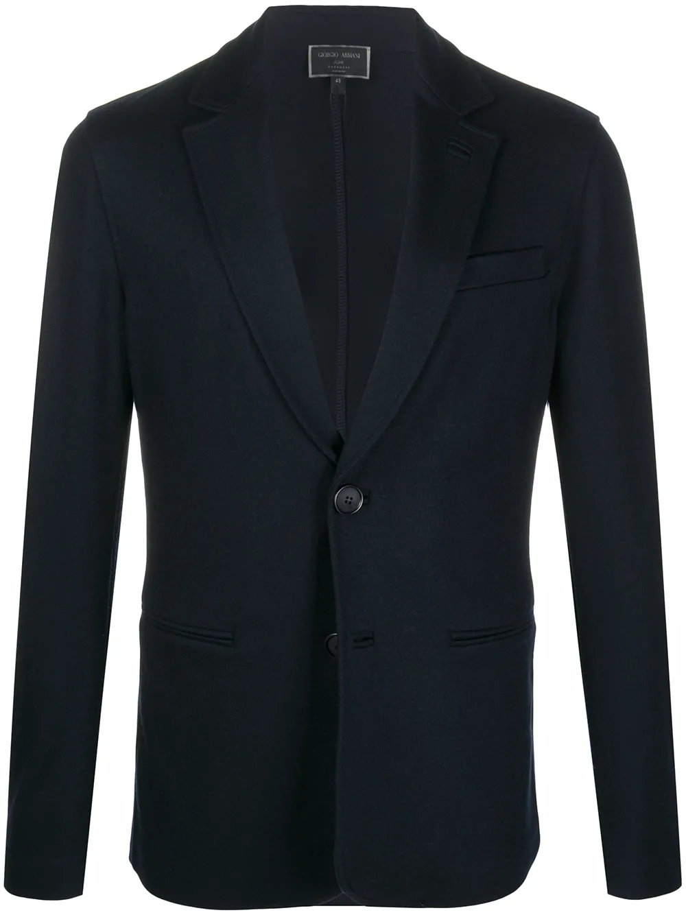 Giorgio Armani fitted single-breasted blazer | azul | Image 1