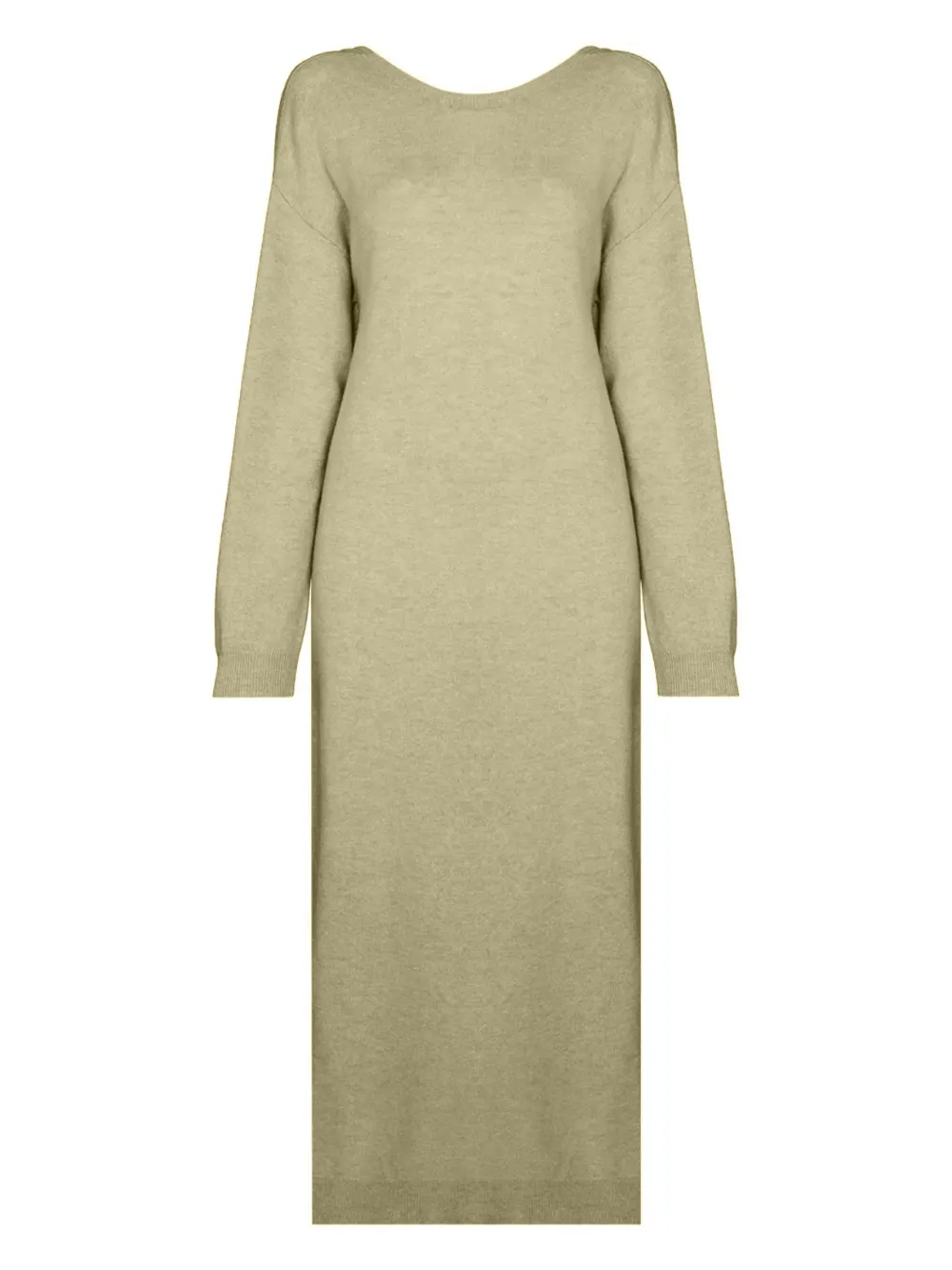 REMAIN Gebreide jurk Groen