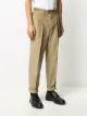 Pt01 corduroy tapered cotton trousers