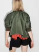 Sacai short-sleeve bomber jacket