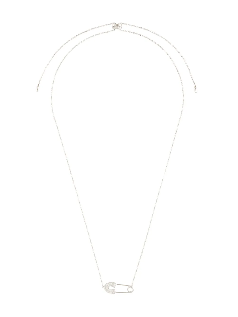 

APM Monaco Baby XL safety pin necklace - Gold