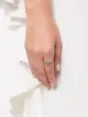 Image 2 of APM Monaco Sliding Hoops Double Ring