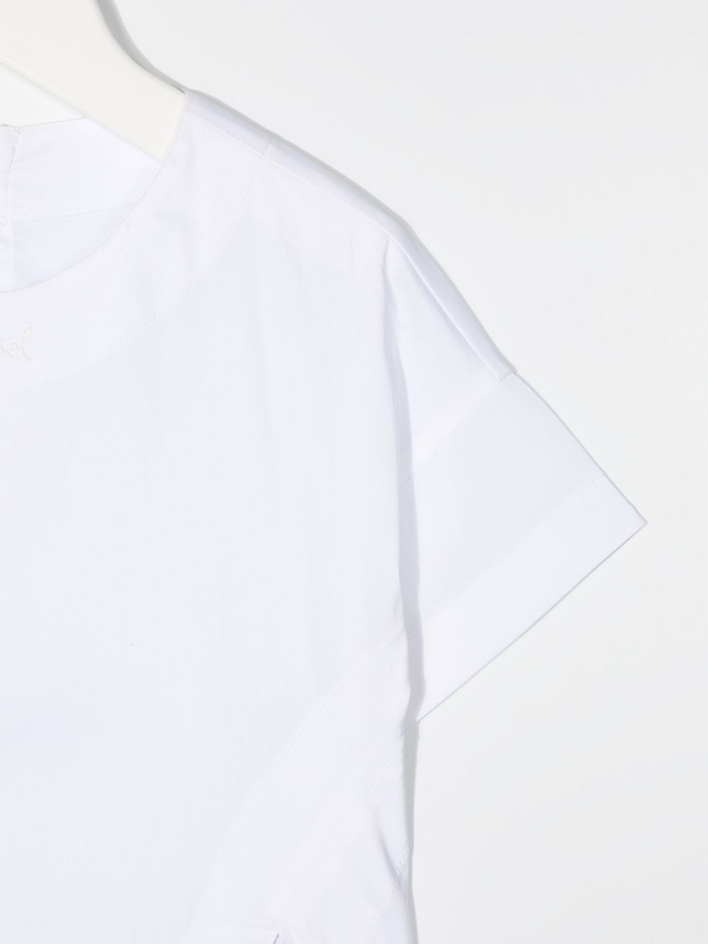 фото Mi mi sol ruched short-sleeved t-shirt