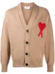 Image 1 of AMI Paris Ami de Coeur oversize cardigan