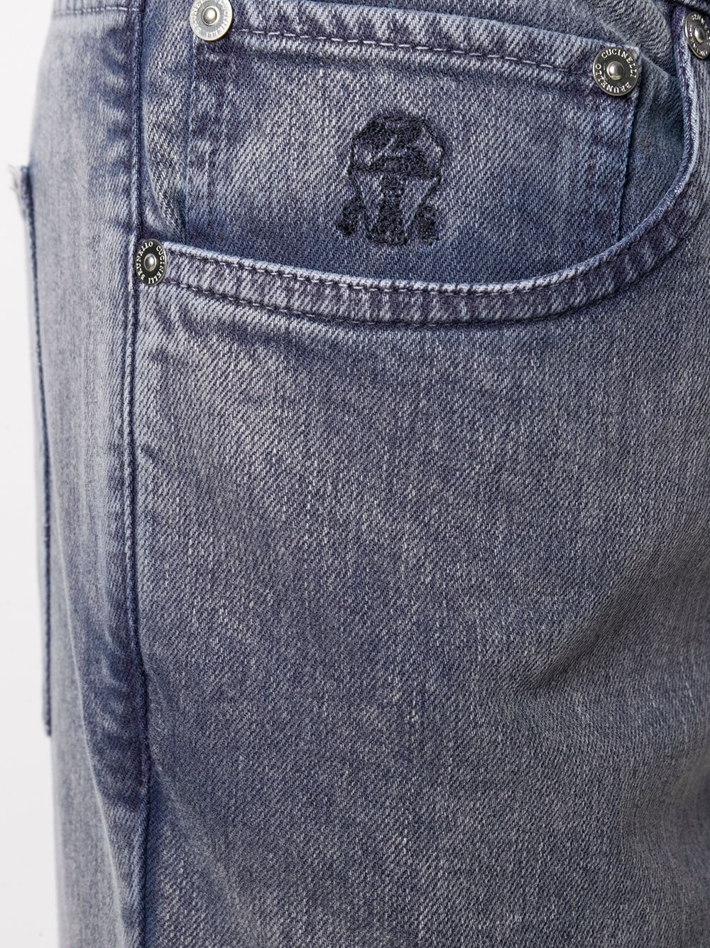 фото Brunello cucinelli узкие джинсы