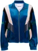 Image 1 of Koché colour-block velvet jacket