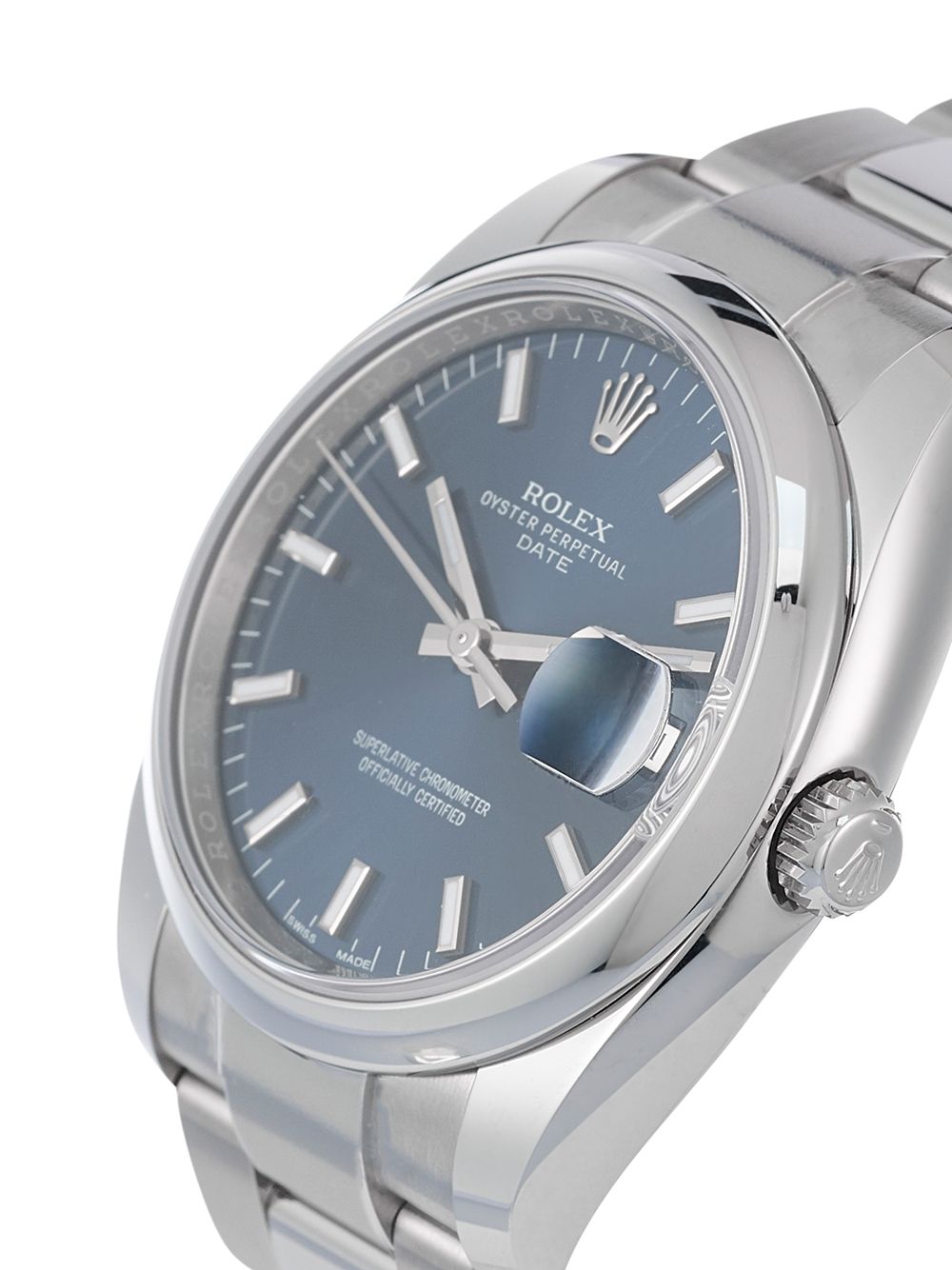 фото Rolex наручные часы oyster perpetual pre-owned 34 мм 2020-го года