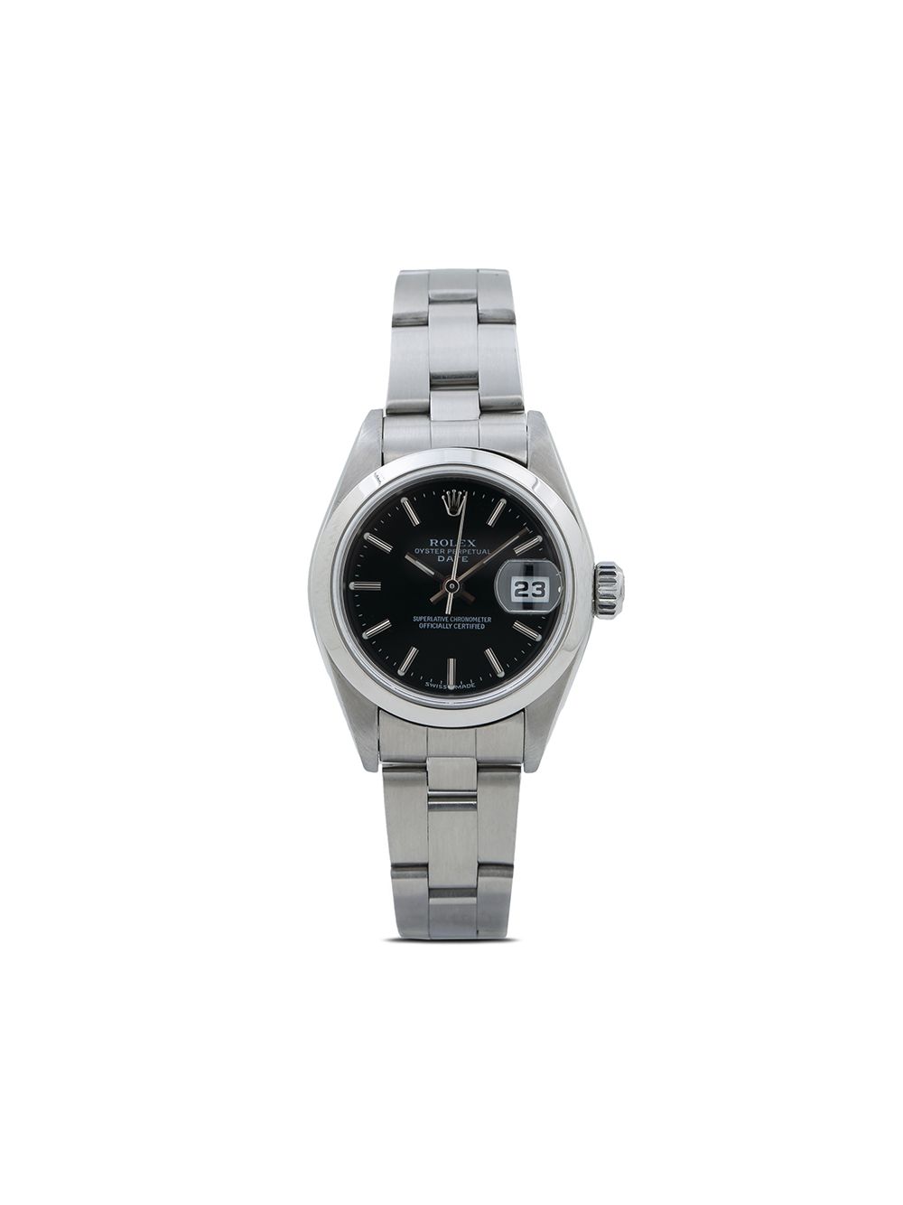 фото Rolex наручные часы oyster perpetual datejust 35 мм pre-owned