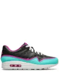 Nike Kids Air Max 1 ""Double Layered - Aqua/Fuchsia"" sneakers - Black