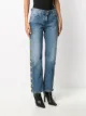 Balmain buttoned straight-leg jeans