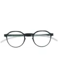 Mykita Armstrong round frame glasses - Blue