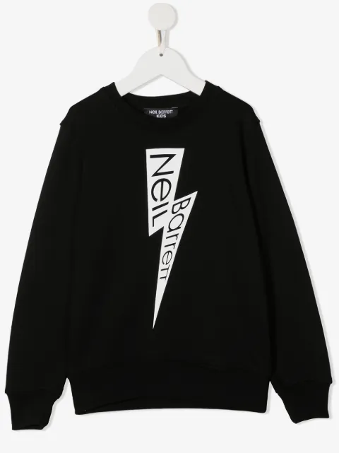 Neil Barrett Kids Sweatshirt mit Logo-Print