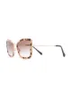 الصورة 2 من Miu Miu Eyewear نظارة شمس بإطار كبير