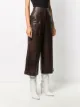 Arma cropped biker trousers