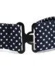 Lady Anne diamond-jacquard bow tie