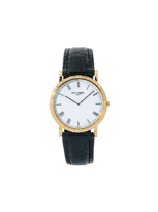 Shop White Black Patek Philippe 1973 Pre Owned Calatrava 32mm With Express Delivery Worldarchitecturefestival