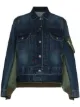 Image 1 of Sacai panelled denim jacket