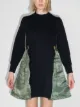 Image 2 of Sacai panelled A-line mini dress