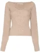 Image 1 of Reformation Heart V-neck jumper