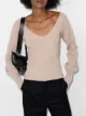 Image 2 of Reformation Heart V-neck jumper