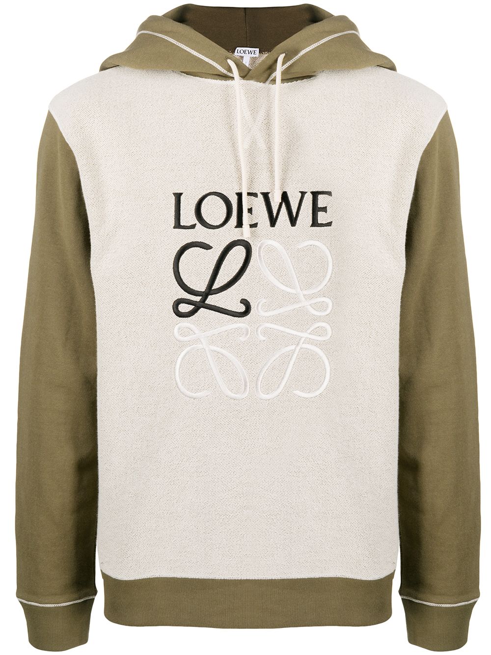 фото Loewe худи с вышивкой anagram