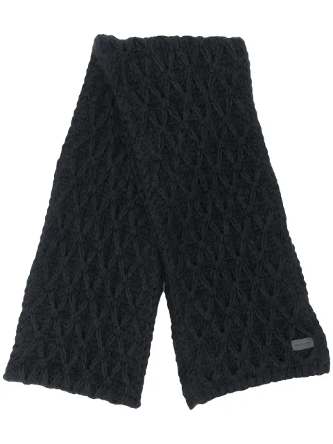 Saint Laurent bufanda tejido de ochos