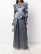 الصورة 2 من Alberta Ferretti بنطال بخصر مربوط