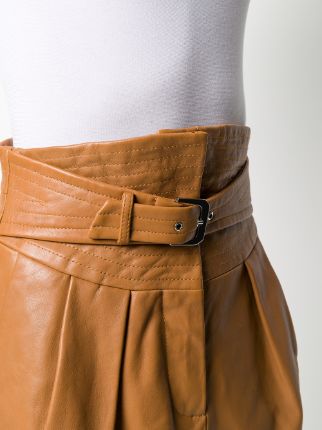 belted waist skirt展示图