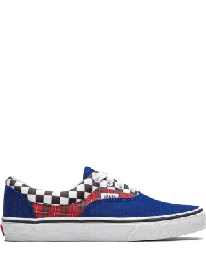 Kids red 2024 checkered vans