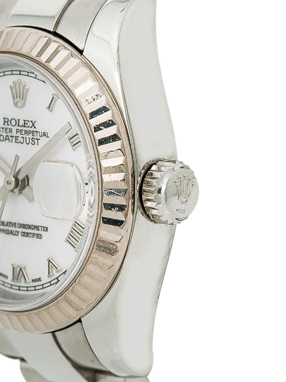 фото Rolex наручные часы oyster perpetual datejust 26 мм 2012-го года pre-owned