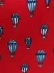 LANVIN hot air balloon silk tie