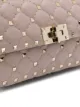 Valentino Garavani Rockstud quilted top-handle bag