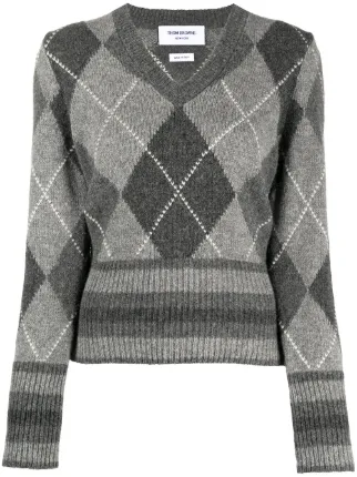 argyle jumper women's